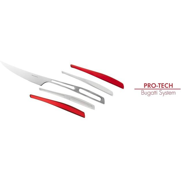 Набор вилок для торта Bugatti Glamour, оранжевые, 6 шт (GLOU-021F17/6)