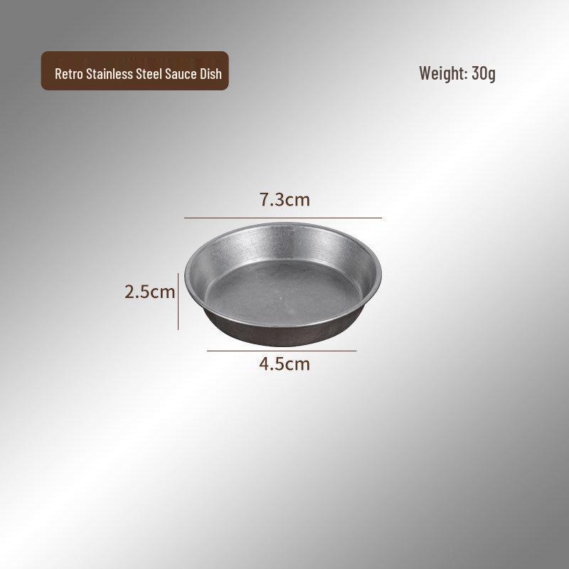 Retro Industrial Style 304 Stainless Steel Taco Holder Set