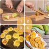 Kochbananenpresse aus Holz, 2-in-1, Banane für Chips, Tostones, Tassen, einfache Lagerung, Holzpresse. Perfekt für Kochbananen