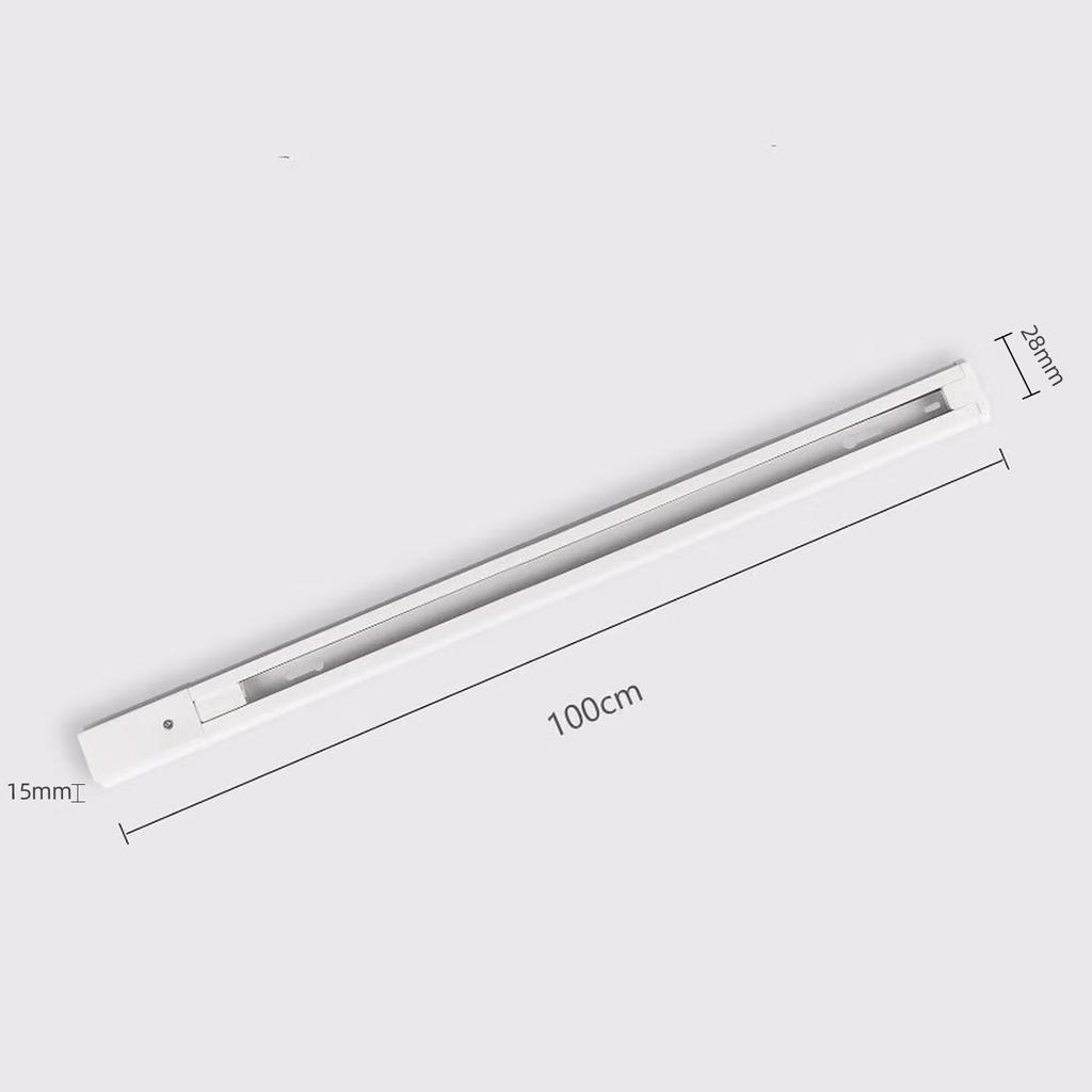 Dexin LED Track Light Track Bar Two-Line White 1 Meter Track Bar