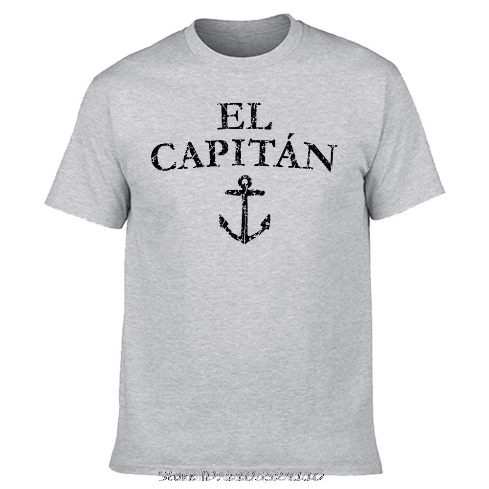 Funny El Capitan Captain Boat Sail T Shirt Cotton Streetwear Birthday Gifts Summer Style Tshirt Fashion Unisexs Clothing Tshirt S
