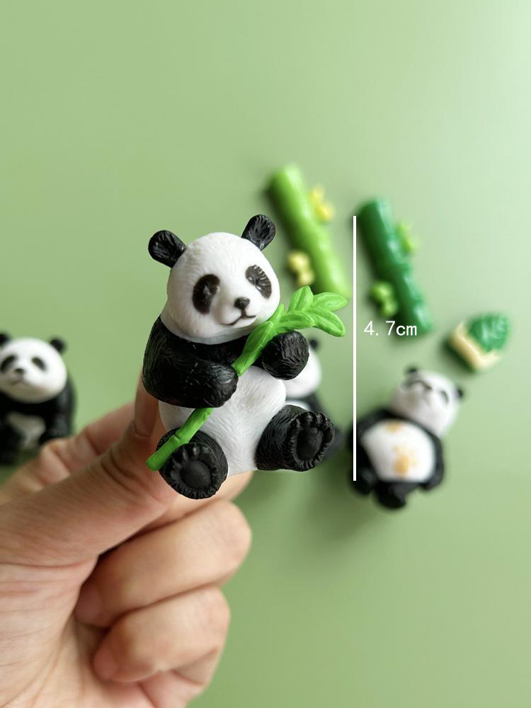 Chengdu Giant Panda 3D Fridge Magnet - Cute Cultural Tourism Souvenir