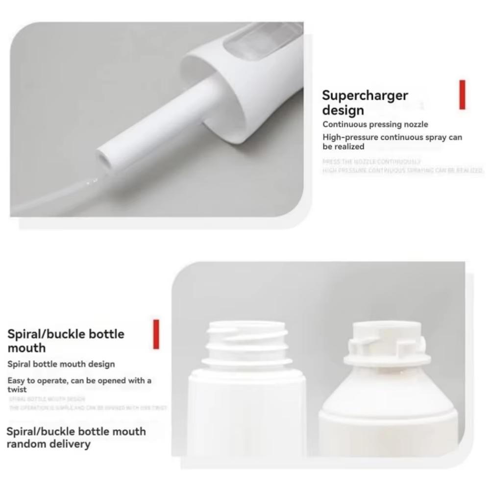 200ml Hair Spray Bottle Barber Shop Hair High Pressure Kettle Salon Refill Bottle Beauty Atomizer Container