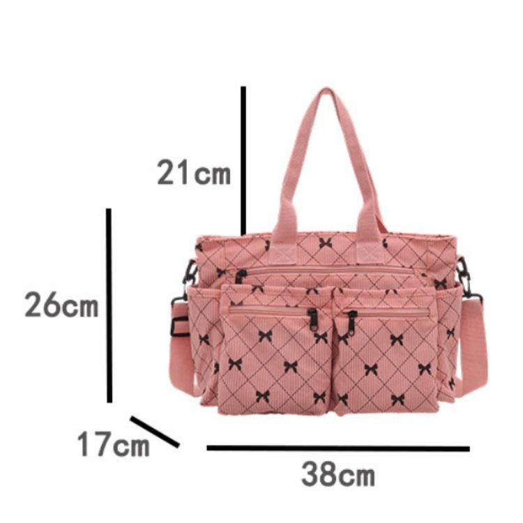 Bow Print Women's Shoulder Bag Crossbody Bag