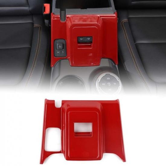 

Red + For Ford Bronco Interior Window Control Switch Button Trim Cover 2Door