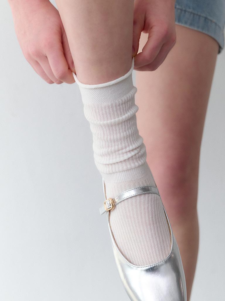 Tieseueichi See-Through Socks 4 Colors