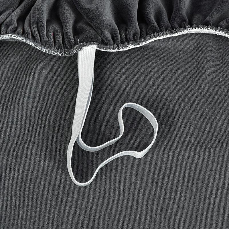 Wing Chair Cover Velvet Plush High Stretch Slipcovers For Wingback Chairs Slipcover Washable Armchair Protector Cover