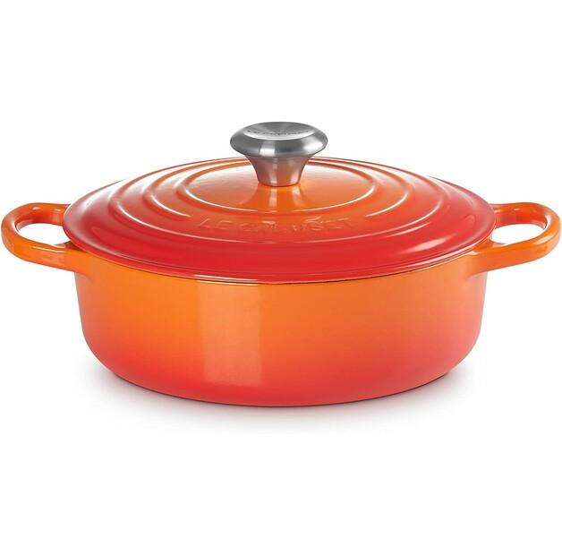 Le Creuset Signature Gourmet Round 24 Cm Oven Red 3.2 L (21179240902430)