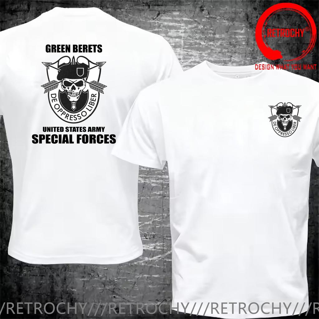 Funny Design Special Forces Green Berets Shirt Unisex Fashion Trendy Casual Clothing Stylish Tops Tee Shirt Leisure Tshirt Unisexs