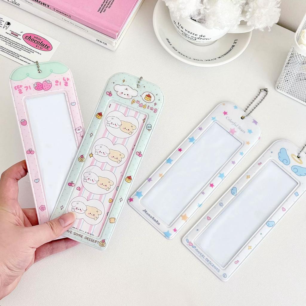 PVC Star Photo Booth Frames - Cartoon Photo Booth Album For 2x6 Inch Photo Strips Wedding Album 2 X 6 Bookmark Holder