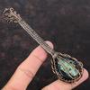 Ruby Fuchsite Copper Wire Wrapped Pendant Gemstone Pendant Copper Wire Wrap Jewelry Handmade Jewelry Gift For Her Guitar Pendant For Mother
