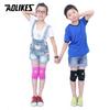 AOLIKES 1 Paio Ginocchiere Spesse in Spugna Anti-urto per Bambini per Danza Pattinaggio a Rotelle Bicicletta Ginocchiere per Bambini Protezione Ginocchia