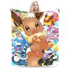 Japanischer Anime Pikachu Einfache Super Warme Decke Pokemon Plüsch Überwurfdecke Neuheit Sofa Stuhl Flanell Bettdecke Bettbezug