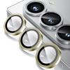 Fashion Colorful Ultra HD Metal Ring Lens Tempered Glass Film For Samsung Galaxy Z Fold 7 6 Dustproof Anti-Scratch Protect Cover