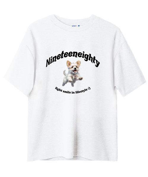 Entity Jumping Maltese White Short Sleeve T-Shirt White/M