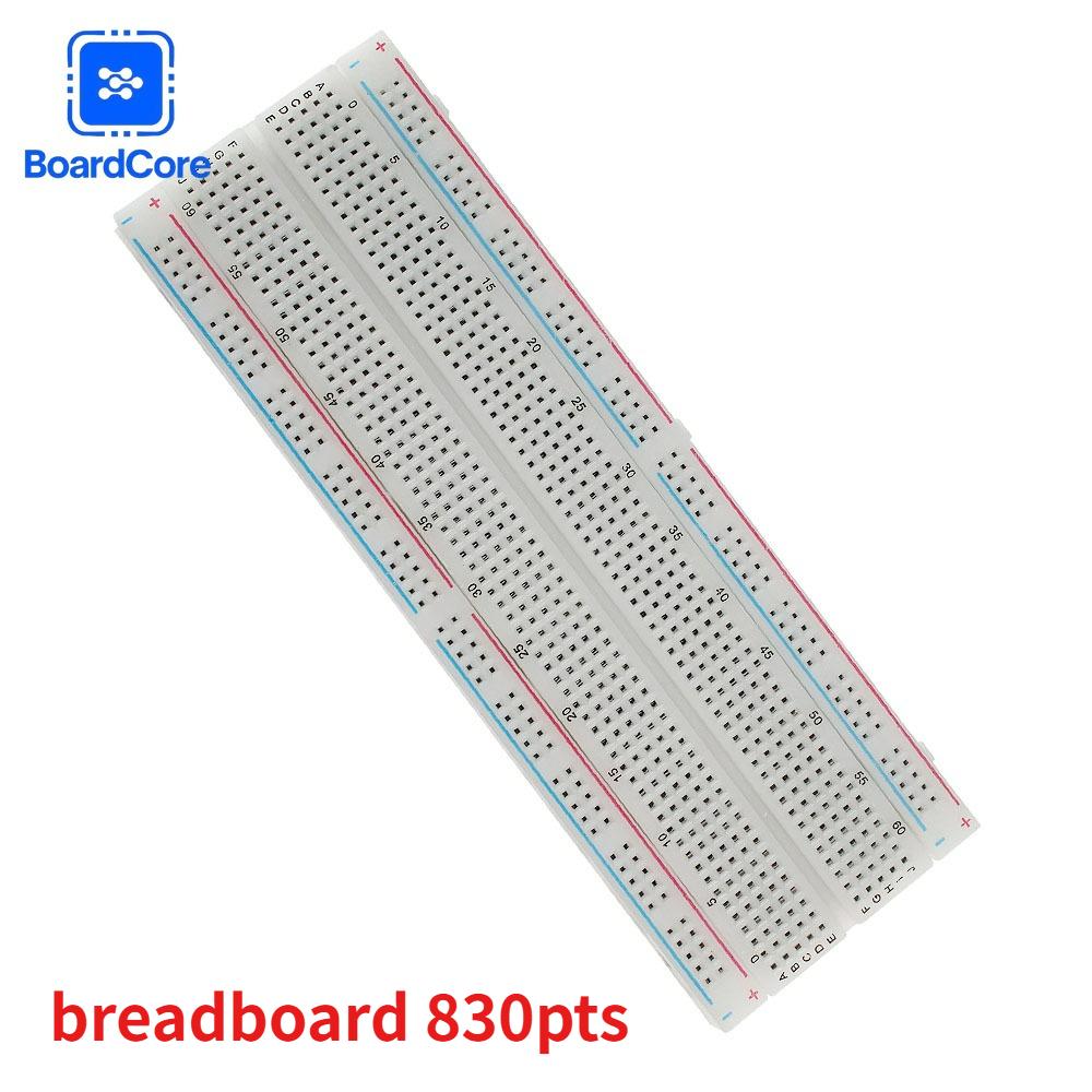 1-10PCS Breadboard 400 830 Point Solderless PCB Bread Board MB-102 MB102 Universal Test Protoboard DIY Kit