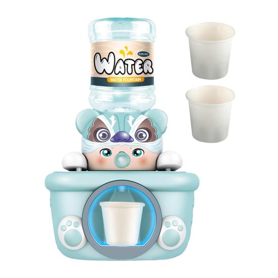 

Дитячий іграшковий диспенсер для води з танцем лева, звуковими ефектами, підсвічуванням, функцією розпилення, багатофункціональний мініатюрний настільний диспенсер для води, зволожувач B