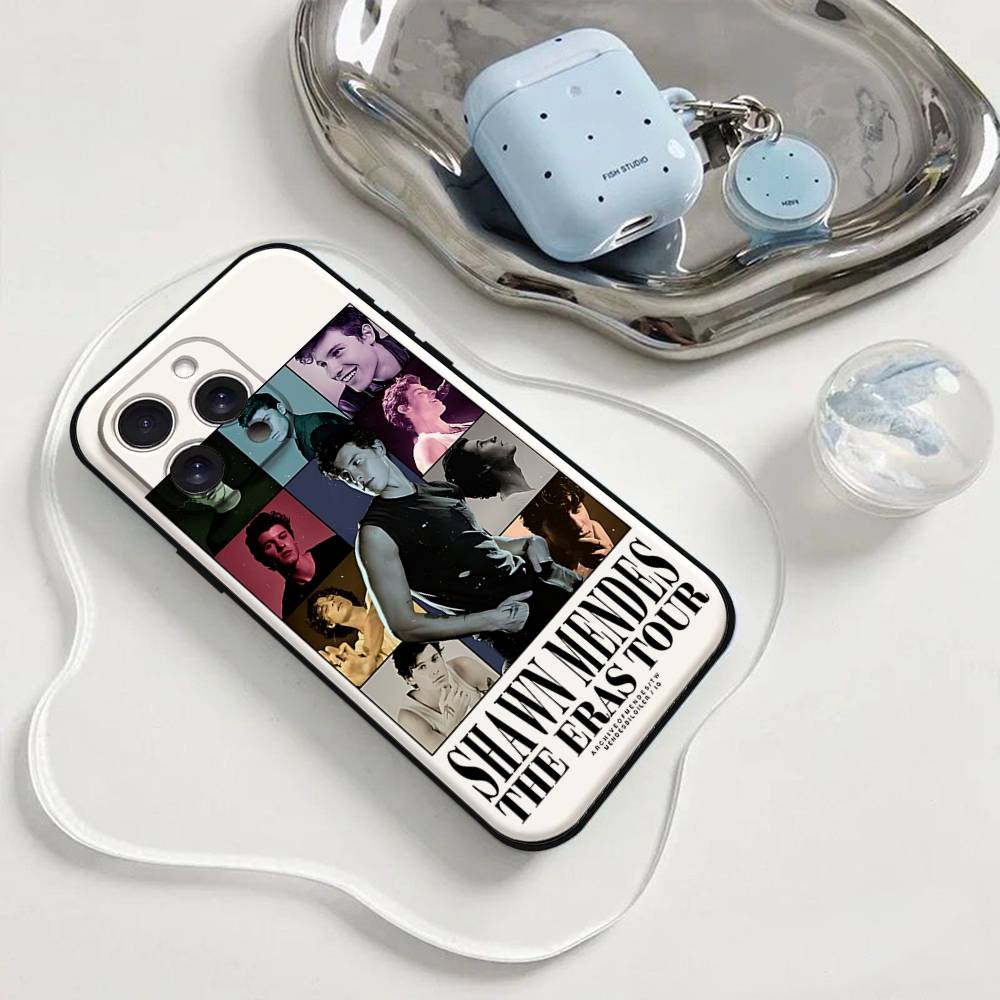 Shawn Mendes Singer Phone Case Phone Case For Iphone 17 16 15 11 13 14 Pro Max X Xr Xs Max 12mini Black Shell Cover Case