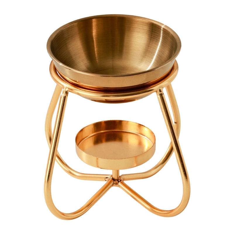 Waxes Melt Burners Essential Oil Burners,Metal Oil Burners Tealight Waxes Warmers Aromatherapys Holder Candle Scented Diffuser