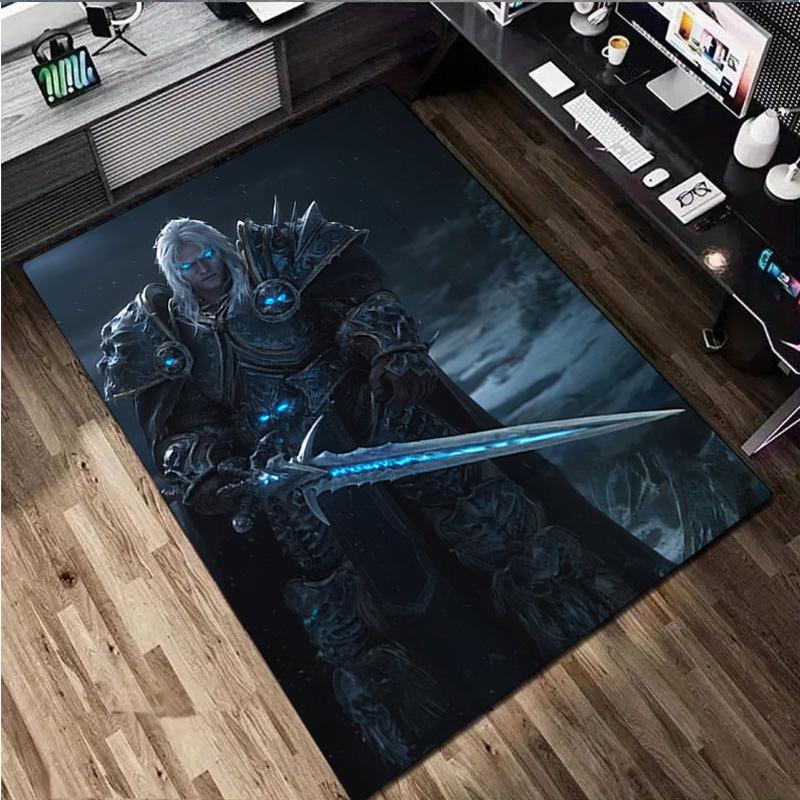 World of Warcraft Rug - Home Carpet Office Decorative Carpet For Living Room Bedroom Door Mat Floor Rug Computer Chair Area Rug