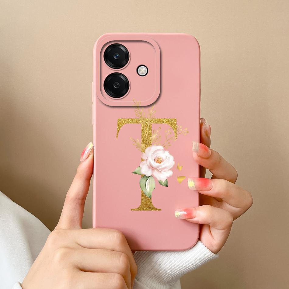 For Oppo A40 A40m A60 A80 Case Simple Letters Soft Liquid Silicone Anti Drop Phone Back Cover For Oppo A 60 4G 5G Couple Bumper