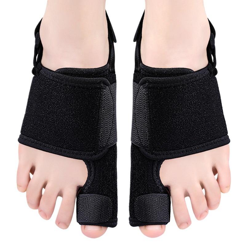 Big Toe Valgus Orthosis Toe Overlapping Toe Splitter Adjustable Day and Night Fix Straps with Toes