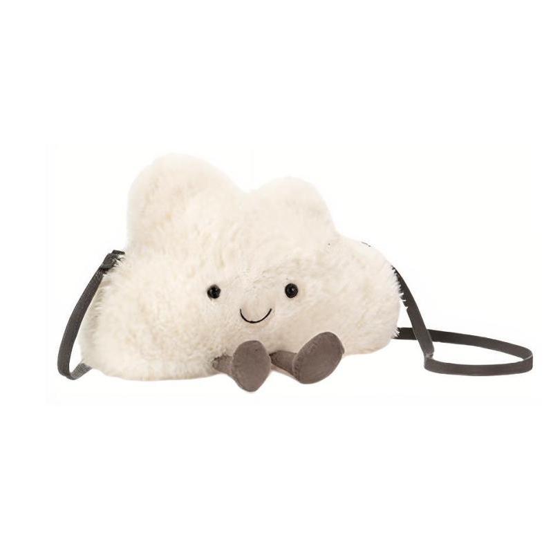JELLYCAT Fun Items Series Happy Cloud Satchel Doll Plush Figure 20cm high