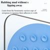 Shower Back Massage Reusable Cleaning Brush Shower Feet Wash Mat Multifunction Sucker Wall Mat Rub Foot Arms Body Bath
