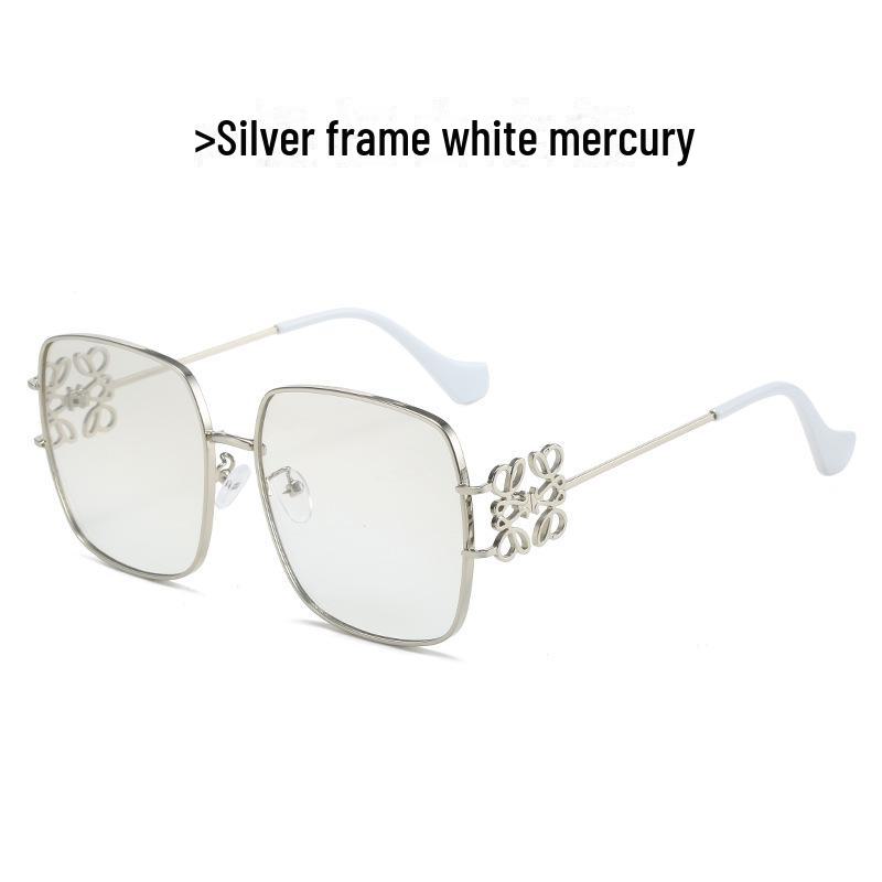 

Стильные европейские и американские мужские солнцезащитные очки в металлической оправе: Трендовая уличная мода