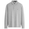 Septwolves Men's Long-Sleeve Pure Cotton Polo Shirt
