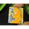 Natural Yellow Bumblebee Jasper 28X31MM Octagon Cabochon Loose Gemstone 58Cts SK-3708
