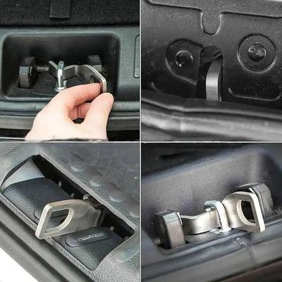 Stainless Steel Car Tailgate Standoff Holder Bracket Hook Fresh Air Vent Lock Extension For VW T4 T5 T6 Camping Multivan Parts