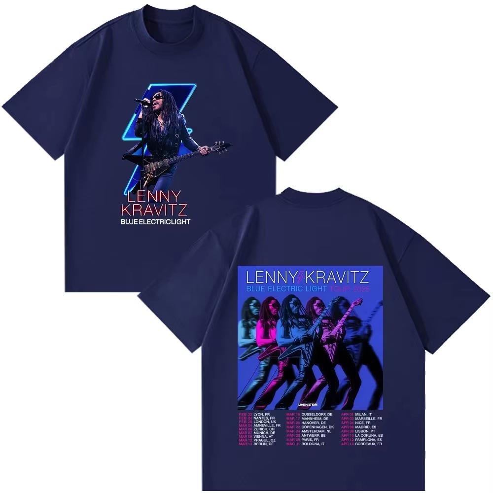 2026 New Electric Light Tour Concert Merchandise Unisex Vintage Short‑Sleeve Street‑Style Graphic‑Print T-shirt
