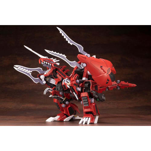 Kotobukiya ZOIDS EZ-034 Geno Breaker Repackage Ver. 1/72 Scale Plastic Model Kit, Approximately 350mm Long, Pre-Molded Color, ZD140X