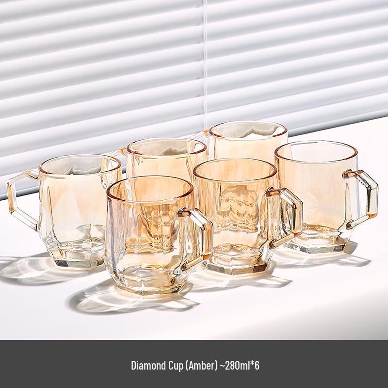Naijiang High-End Heat-Resistant Glass Cup Set