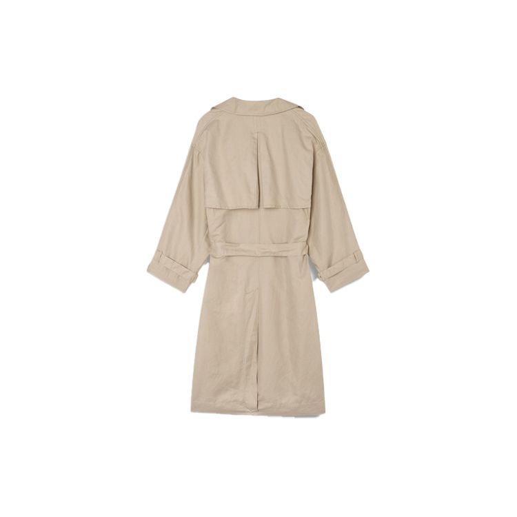 Levis Loose Fit Waist Design Trench Coat Women outerwear Khaki 24590-0002