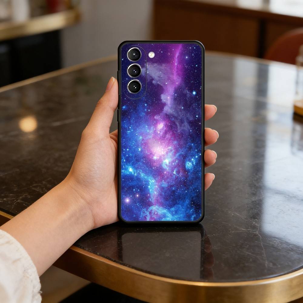 S-Space For Galaxy Art Case for Samsung Galaxy S21 S25 FE S24 S23 Ultra S20 S9 S22 Plus S10 TPU Cover