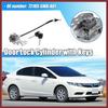 1 Set Front Left Side Door Lock Cylinder Cable with 2 Keys for Honda Civic 4-Door 2006 2007 2008 2009 2010 2011 72185-SNA-A01 Replace Parts