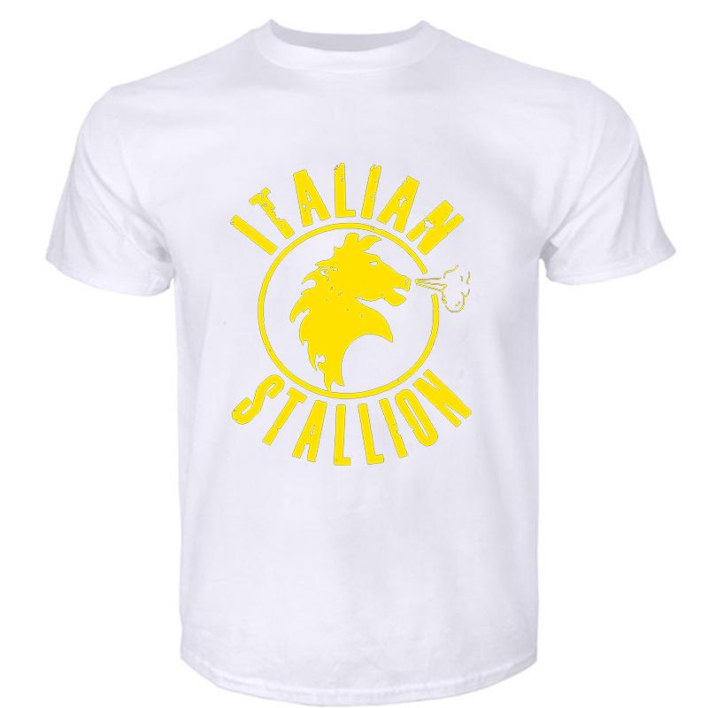 Italian Stallion Licensed mens cotton tshirt fashion tee-shirt male summer tops Summer t-shirt men drop shipping