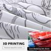 New Halloween Flying Vampire Bedding Set Single Twin Full Queen King Size Bed Set Adult Kid Bedroom Duvetcover Sets Anime Bat
