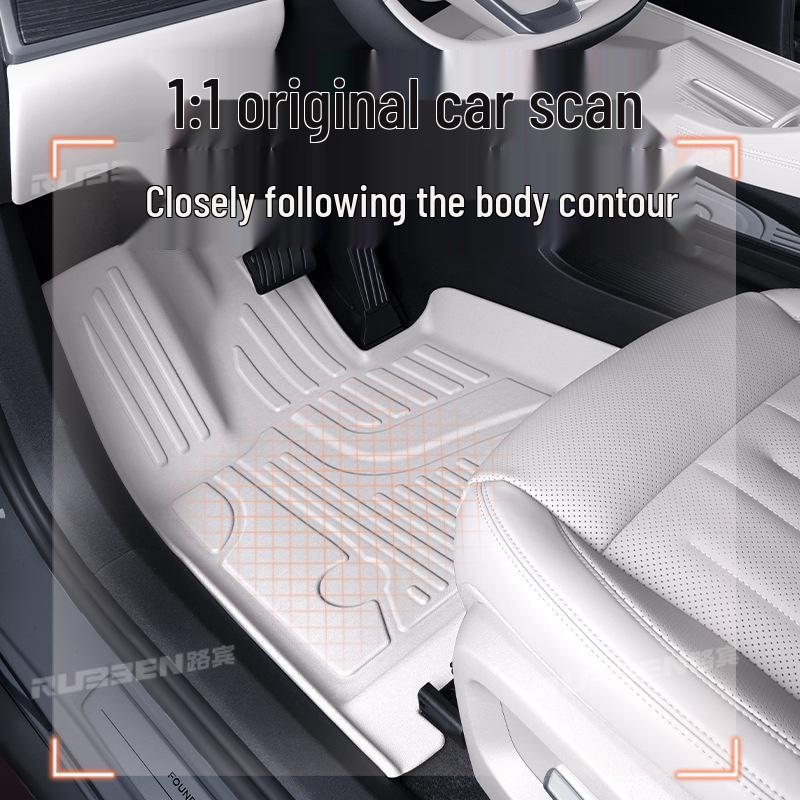 Compatible XPeng G6 TPE Floor & Trunk Mats, Interior Accessories