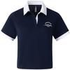VERBIAGE Polo Tee Polo Shirt Women's College Navy JC8684