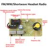 87-108MHz AM/FM Medium Wave Frequency Modulation Two Bands Stereo Digital Tuning Headphone Radio Electronic Component Kit