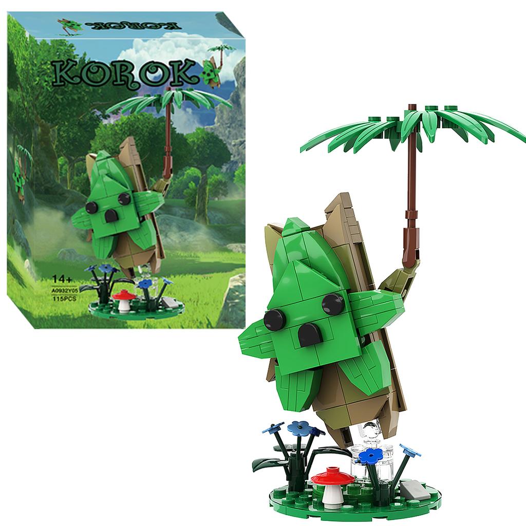 Korok Building Sets for Adults Kids, Yahaha Figure Game Player Collection Creative Building Blocks Model Decorations Toy Gifts