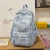Student Schoolbag Women's Tie-Dye Large Capacity Backpack