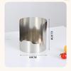 Stable Stainless Steel Spoon Holder Easy To Clean Stainless Steel Spatula Holder Heat-Resistant Soup Spoon Rack Dinning Table