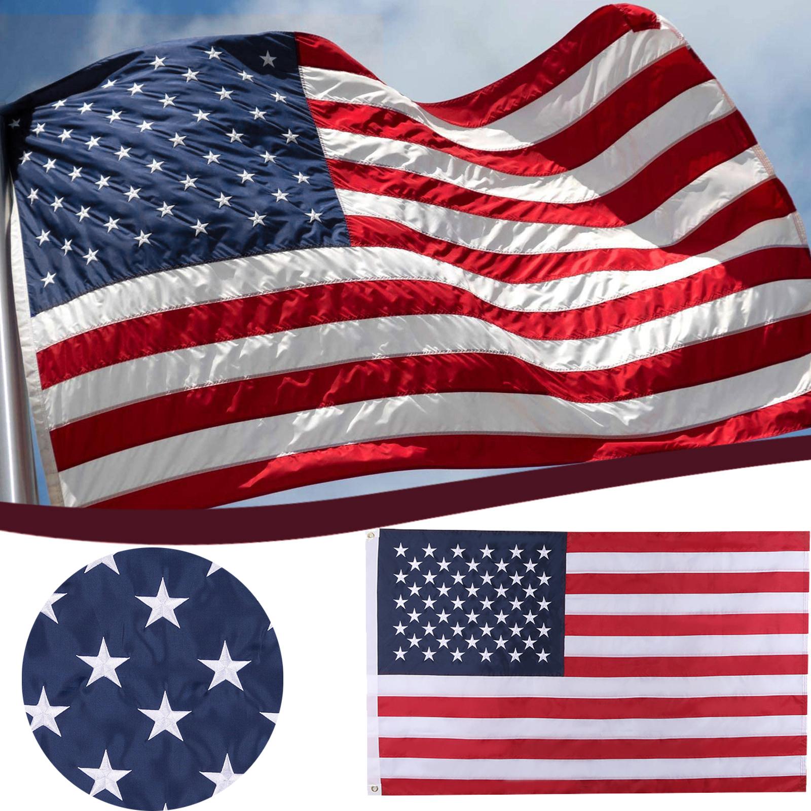 35 American Flag Outdoor Heavy Duty, US Flag 35 Ft, USA Flag one size