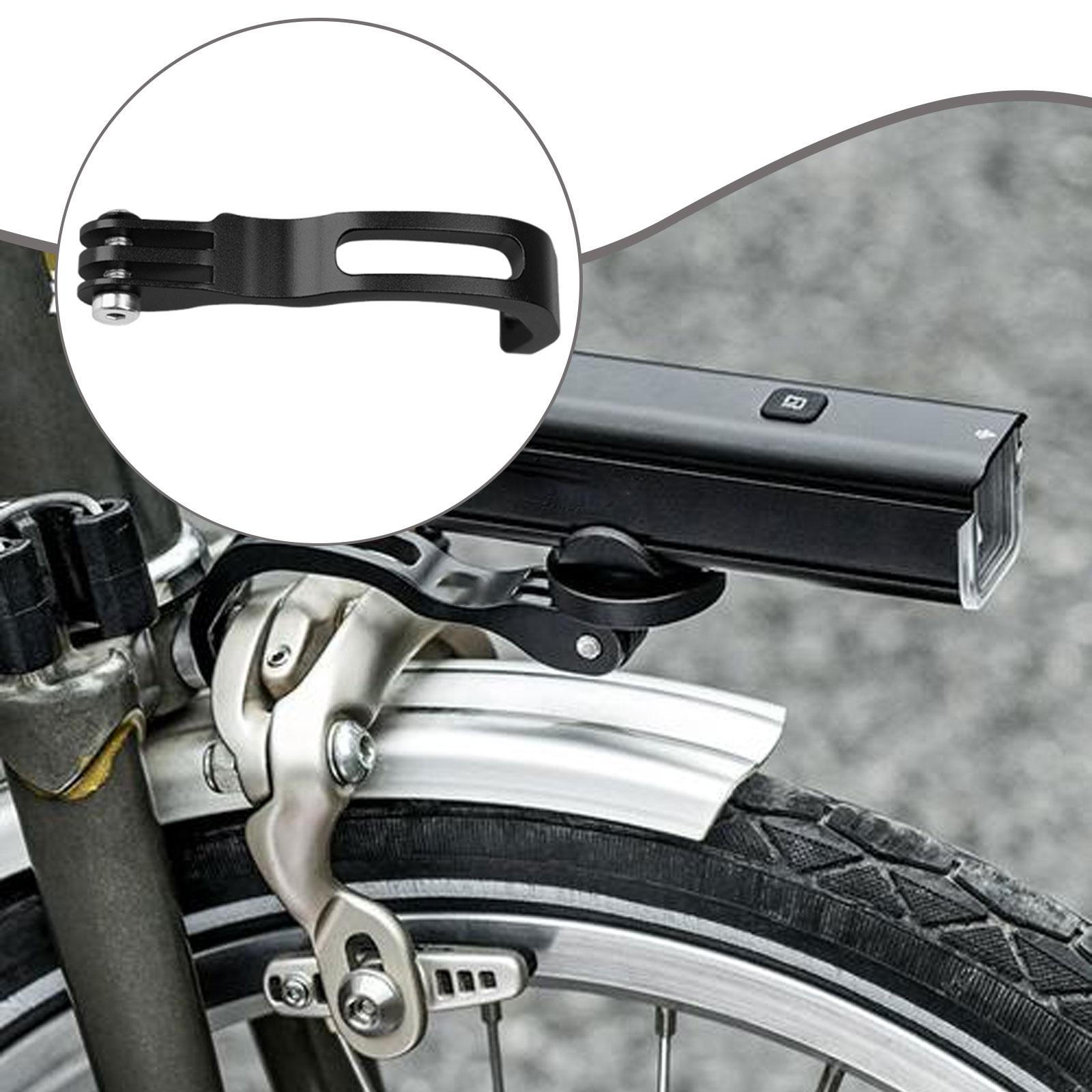 

Крепление фары на вилку, Держатель фары для шоссейного велосипеда, Легко устанавливается, Выдвижной, Высокая производительность для чёрный