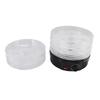 Food Dehydrator Black ABS Fruit Vegetables Meat Touch Control Food Air Dryer for Home