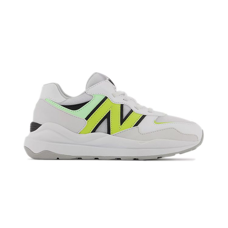 New Balance Nb 5740 Comfortable Durable Breathable Low Top Kids Running Shoes Kids Running Shoes White Yellow PV5740SA